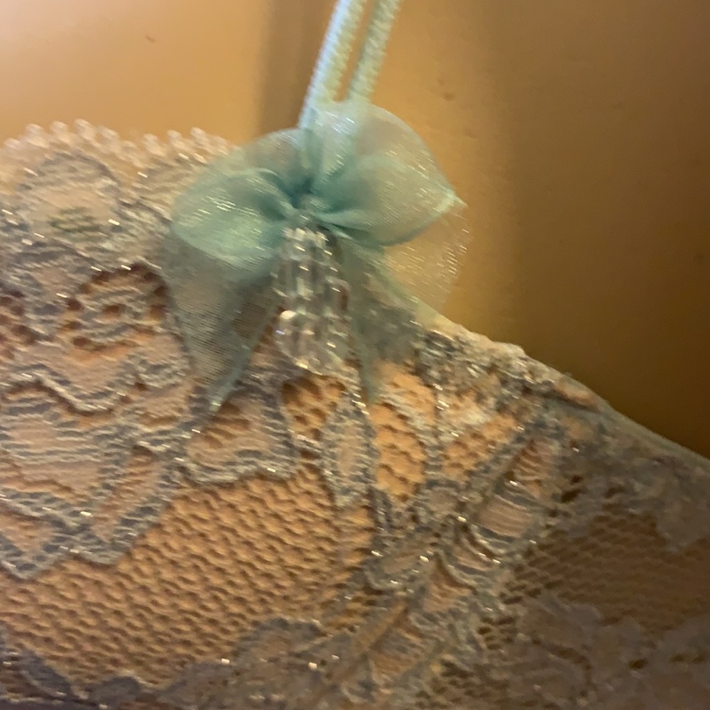 VINTAGE "RARE" CHANTEL THOMASS FOR VICTORIA'S SECRET 3 PIECE LINGERIE SET - Picture 12 of 16